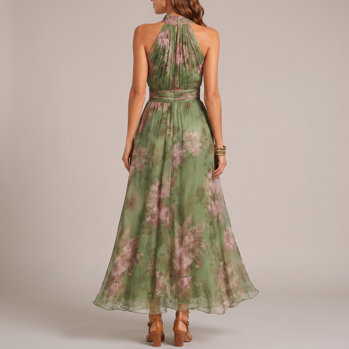 Elara Floral Maxi Dress