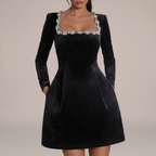 Fiona Velvet Dress