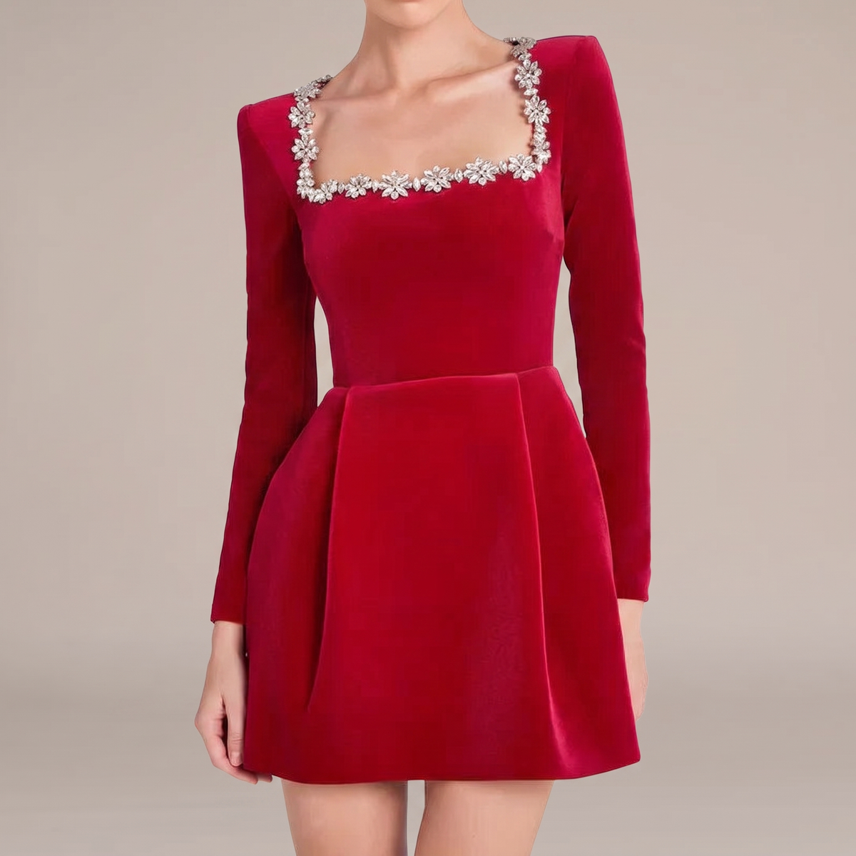 Fiona Velvet Dress